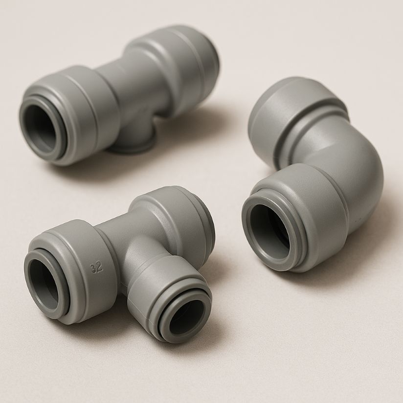 Plastic Push Fit Fittings