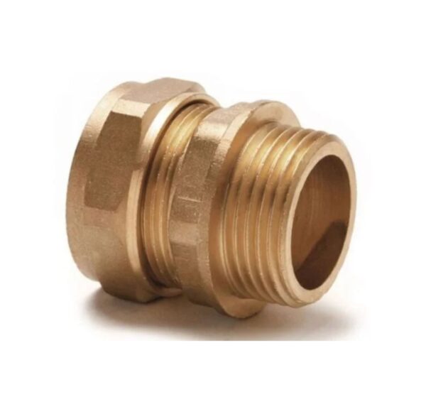 Brass compression Male Adaptor 54 x 2"