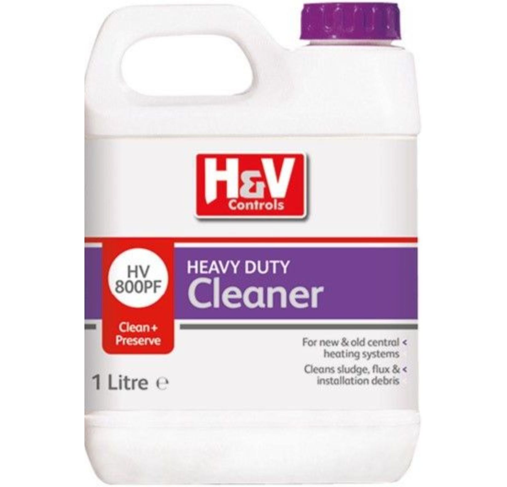 Calmag H&V Controls HV800 Heavy Duty Central Heating System Cleaner 1L
