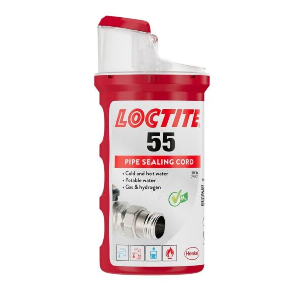 Loctite 55 Threaded Pipe Sealing Cord - 160m White