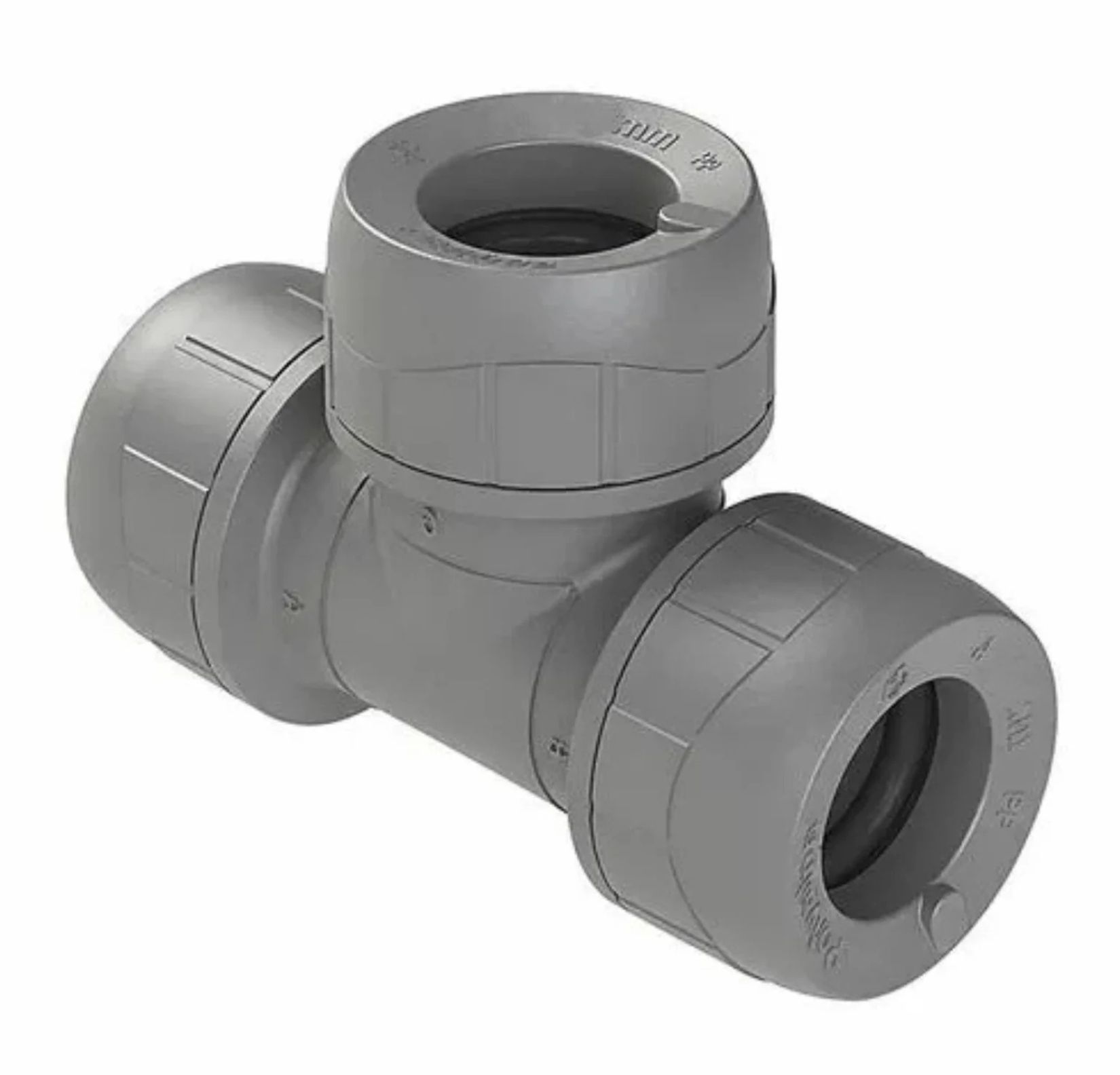 Polyplumb Pushfit Tee 22mm