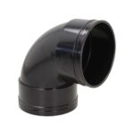 Solvent 90 Degree Double Socket Knuckle Bend 110mm