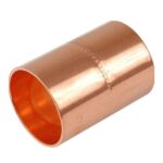 End Feed Straight Coupler 22mm