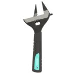 Hinton Wide Jaw Slim Adjustable Wrench 10"