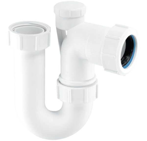 McAlpine Swivel P Trap White 32mm - SA10V