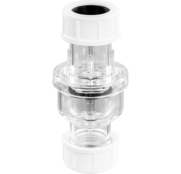 McAlpine Tunvalve Straight Through Clear - TUN5-CL