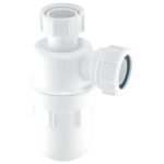 McAlpine White Bottle Trap White 32mm - A10