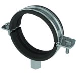 Rubber Lined Clips - 110mm (109-119mm)