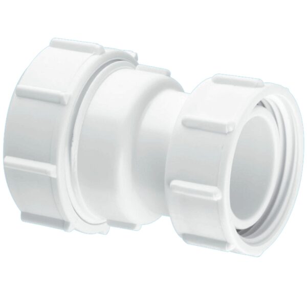 McAlpine Straight Connector Multifit x BSP Coupling nut - S29-LN