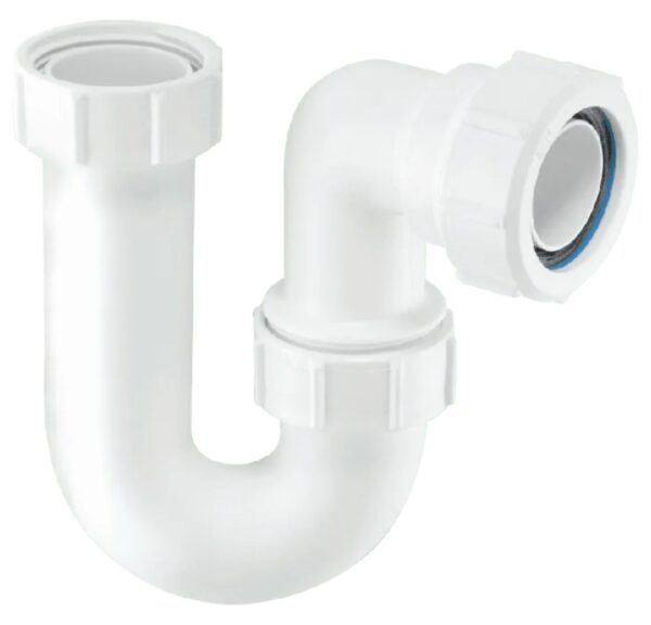 McAlpine White Tubular P Trap 32mm - SA10
